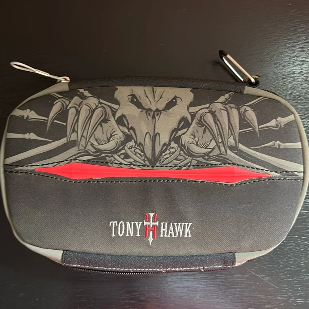 EUC Limited Edition 20 Disc CD DVD Organizer Wallet Holder Case Bag - Tony Hawk